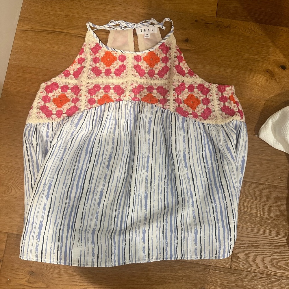 THML Size M halter tank top only worn once
